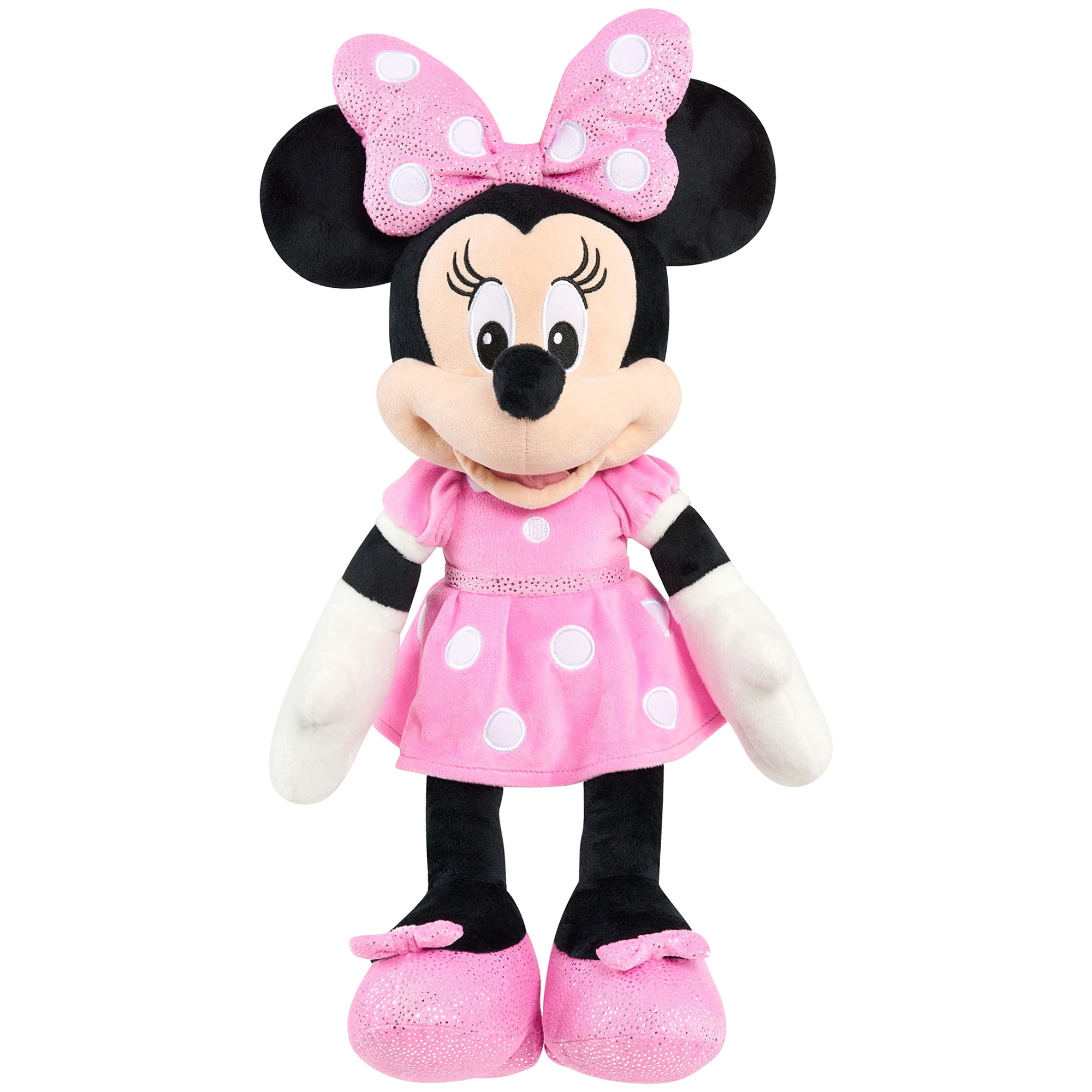 Mickey - Juguete De Peluche Just Play Disney Junior Minnie Mouse De 48 Cm De Altura