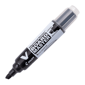 Pilot - 12 Un. Marcador Pizarra V Board Master Biselado Negro