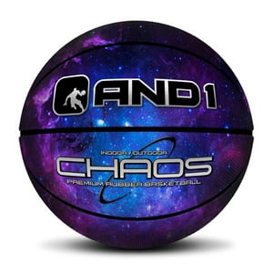 And1 - Balón De Baloncesto De Goma Premium Chaos Galaxy Talla 7