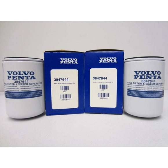 Filtro de Combustible Volvo Penta Stern Drive 3847644 Separador de Agua