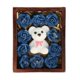 thumbnail image 1 of 1/12 Caja De Regalo Casa De Mu?ecas Juguete Muebles De Simulación DIY Coleccionables Decoración Caja Azul Rosa Marrón, 1 of 5