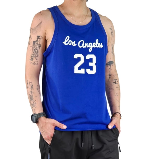 Polera Sin Manga Musculosa Hombre Diseño LA 288
