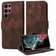 thumbnail image 2 of Carcasa FOXDOCK Samsung Galaxy S22 Ultra de cuero PU, diseño acolchado clásico, protección contra caídas y rayones, 2 of 5