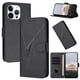 thumbnail image 1 of Funda Cartera Fibra de Carbono para iPhone 16 Pro Max con Soporte y Cierre Magnético Negro, 1 of 6