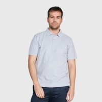 Jayson - Polera Pique Hombre 80/20 M/C Gris Oscuro S
