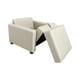 thumbnail image 2 of Sofa Cama Multifuncional Un Cuerpo Lino Crudo, 2 of 3