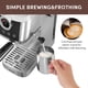 thumbnail image 4 of Máquina de café espresso Wirsh Home Barista de 20 bar con manómetro, 4 of 7