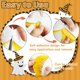 thumbnail image 4 of Disfraz YMMAALE Bigote y Cejas 2 juegos color amarillo, 4 of 7