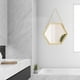 thumbnail image 2 of Espejo de tocador de pared sin perforaciones para dormitorio, espejo de baño de pared, espejo de tocador, espejo de maquillaje, espejo de baño, 2 of 5