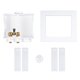 thumbnail image 1 of Caja de enchufe para lavadora Oatey 38568 Knockout sin herramientas, 1 of 9