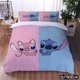 thumbnail image 1 of Lilo And Stitch Kawaii Bedding Set Queen King Size Cartoon Duvet Cover Set 2/3Pcs Quilt Cover And Pillowcase Home Textile, 1 of 5