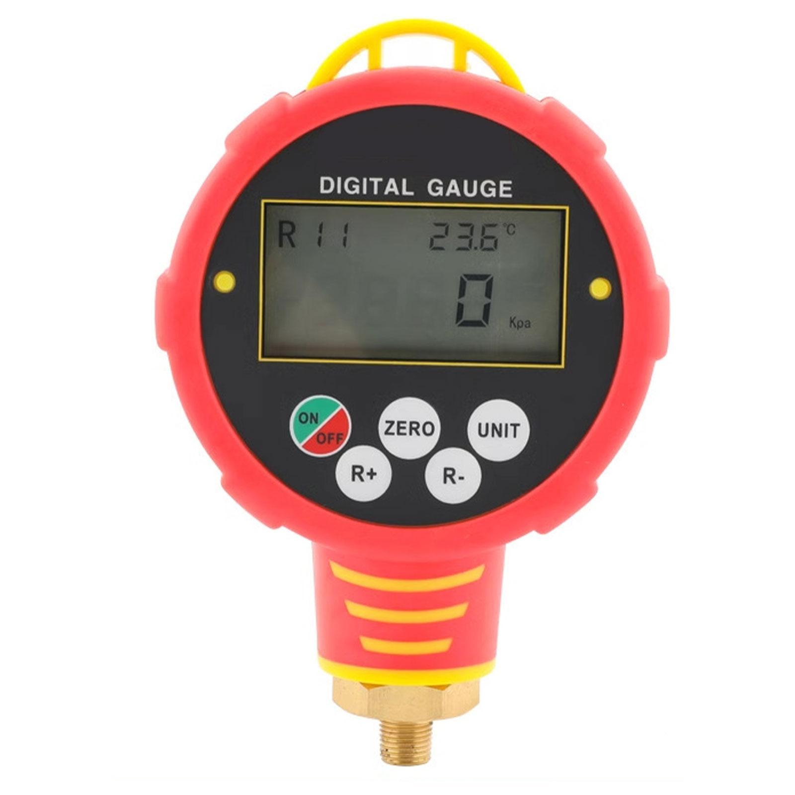 Ioensy - Medidor De Refrigerante Digital Compacto Portátil Aire Acondicionado Herramienta Refrigerante Estilo D