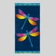 thumbnail image 3 of Toalla de Playa Velour Dragonfly, 3 of 3