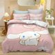 thumbnail image 1 of Cinnamon Doll Cartoon Anime Cute Girl Style Comforter Set Soft Home Textile Polyester 3D Digital Printing Set Bedroom Set Bed Sheets, 1 of 5