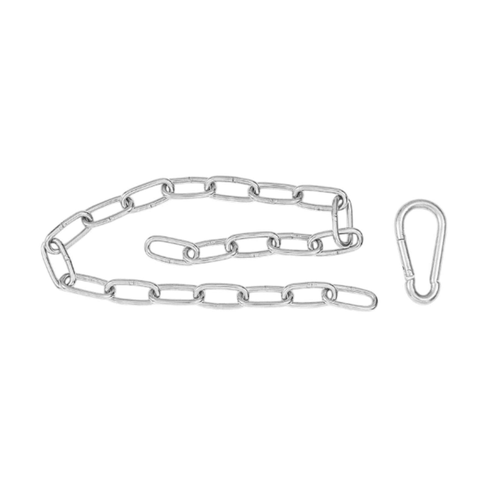 Magideal - Cadena De Extensión De La Barra De Pulldown Adjunto De La Máquina Del Ejercicio De La Máquina Pesada Con Cadena De Máquinas De Peso De Carabinas Para