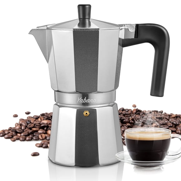 Cafetera Espresso De 9 Tazas Moka Para Gas Y Eléctrica