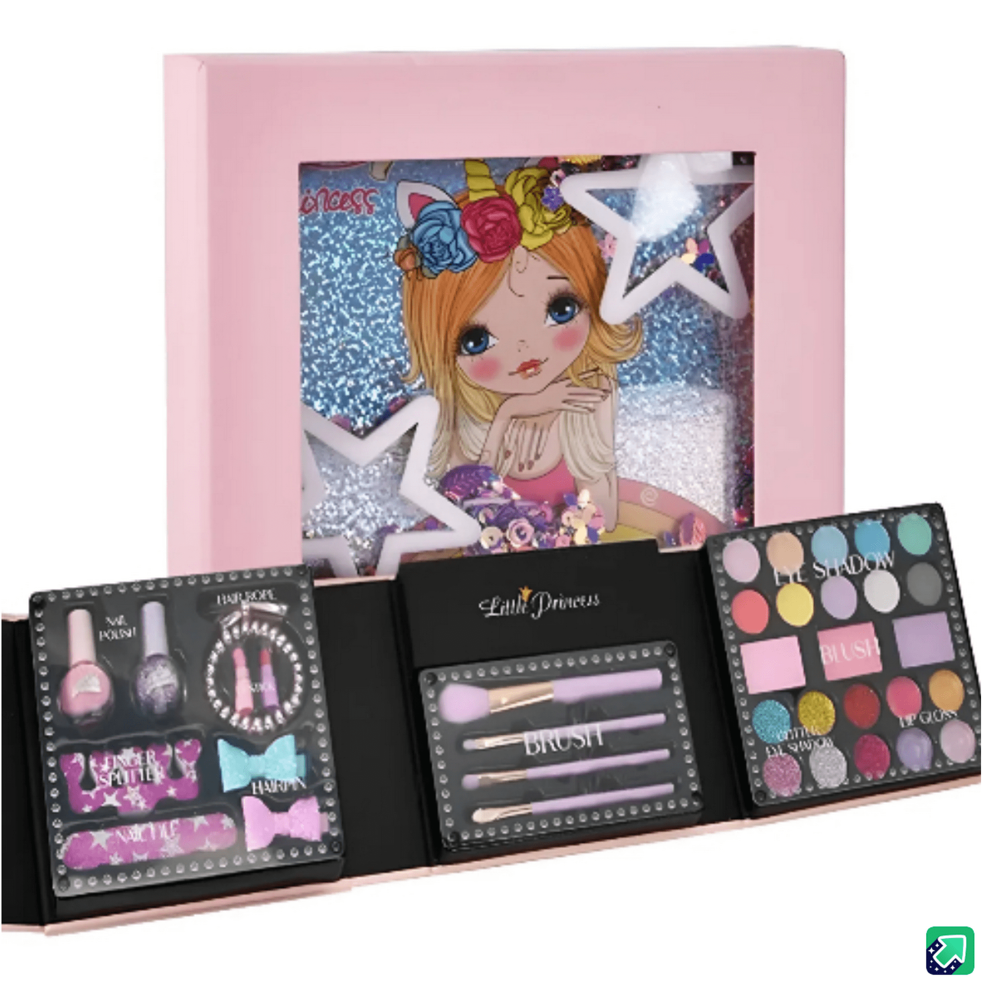Genérico - Kit De Juguetes Maquillaje Para Niñas Cosmetico Manicura