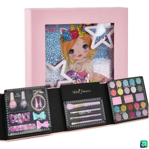 Genérico - Kit De Juguetes Maquillaje Para Niñas Cosmetico Manicura