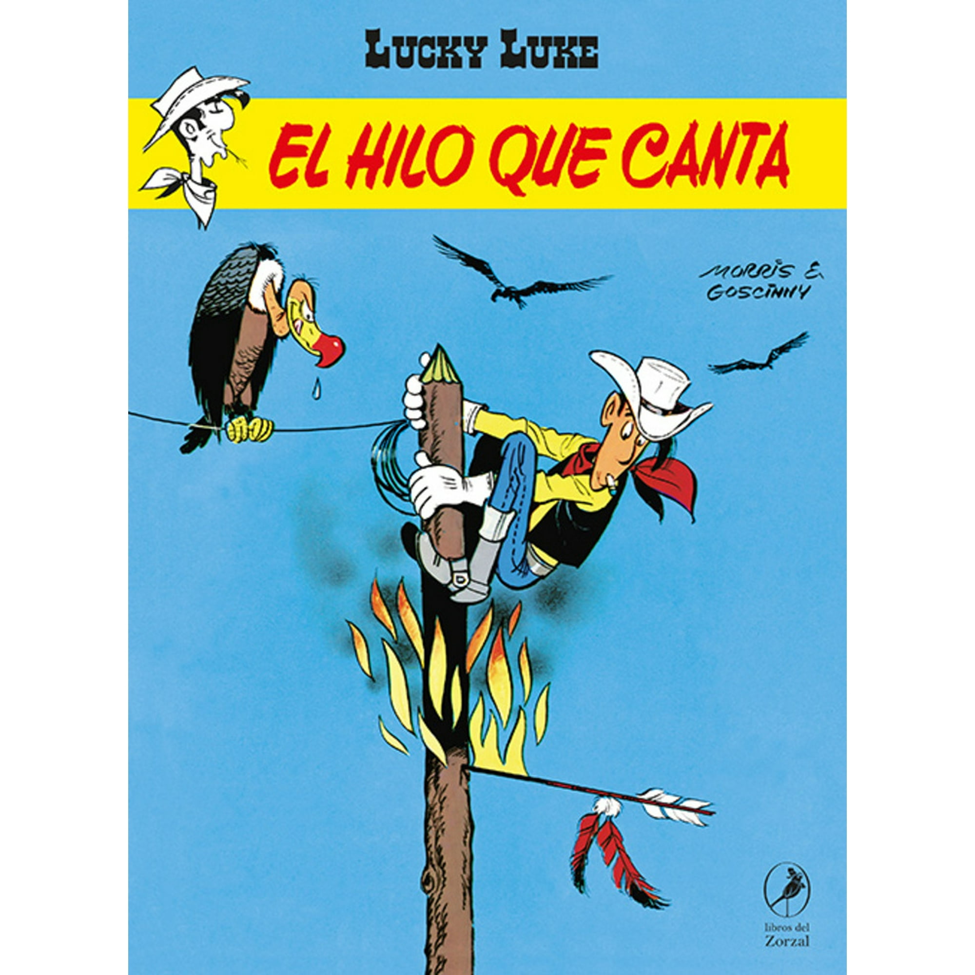 Libro el hilo que canta lucky luke 38 lider