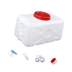 Ioensy - Juego De Contenedores De Agua Con Dispensador De Bebidas Portátil Para Pesca, Conducción Y Mochilerismo, 30 L