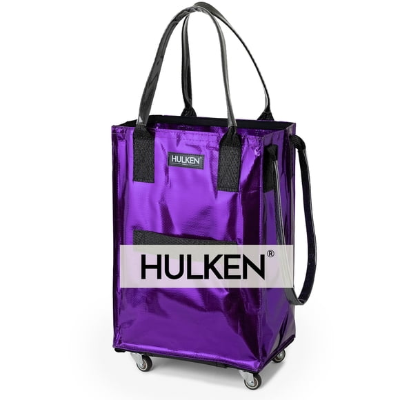 Bolsa de supermercado reutilizable con ruedas HULKEN Ultraviolet Small
