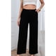 thumbnail image 2 of Pantalon Palazzo Tipo Lino Semi Formal Casual Boton Tiro Alto 3013, 2 of 2