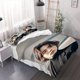 thumbnail image 1 of 3pcs Park Bo Gum Curly Inspiration Duvet Cover Set - Fashionable Quilt Combo Printed Bedding Ensemble, 1 of 1