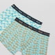 thumbnail image 3 of Bóxer Hombre Bipack Print Celeste Corona, 3 of 5
