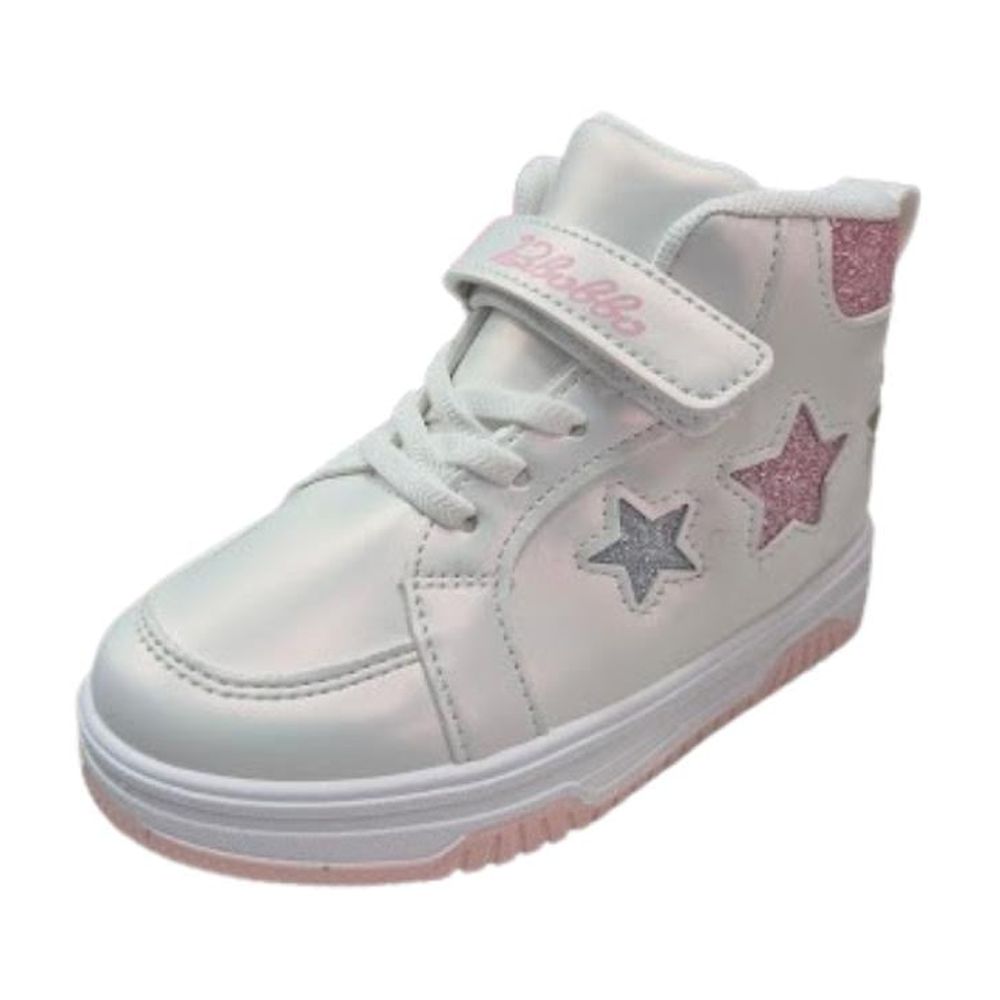 Vinnys Outlet - Zapatilla Deportiva Con Caña Niña Blanco