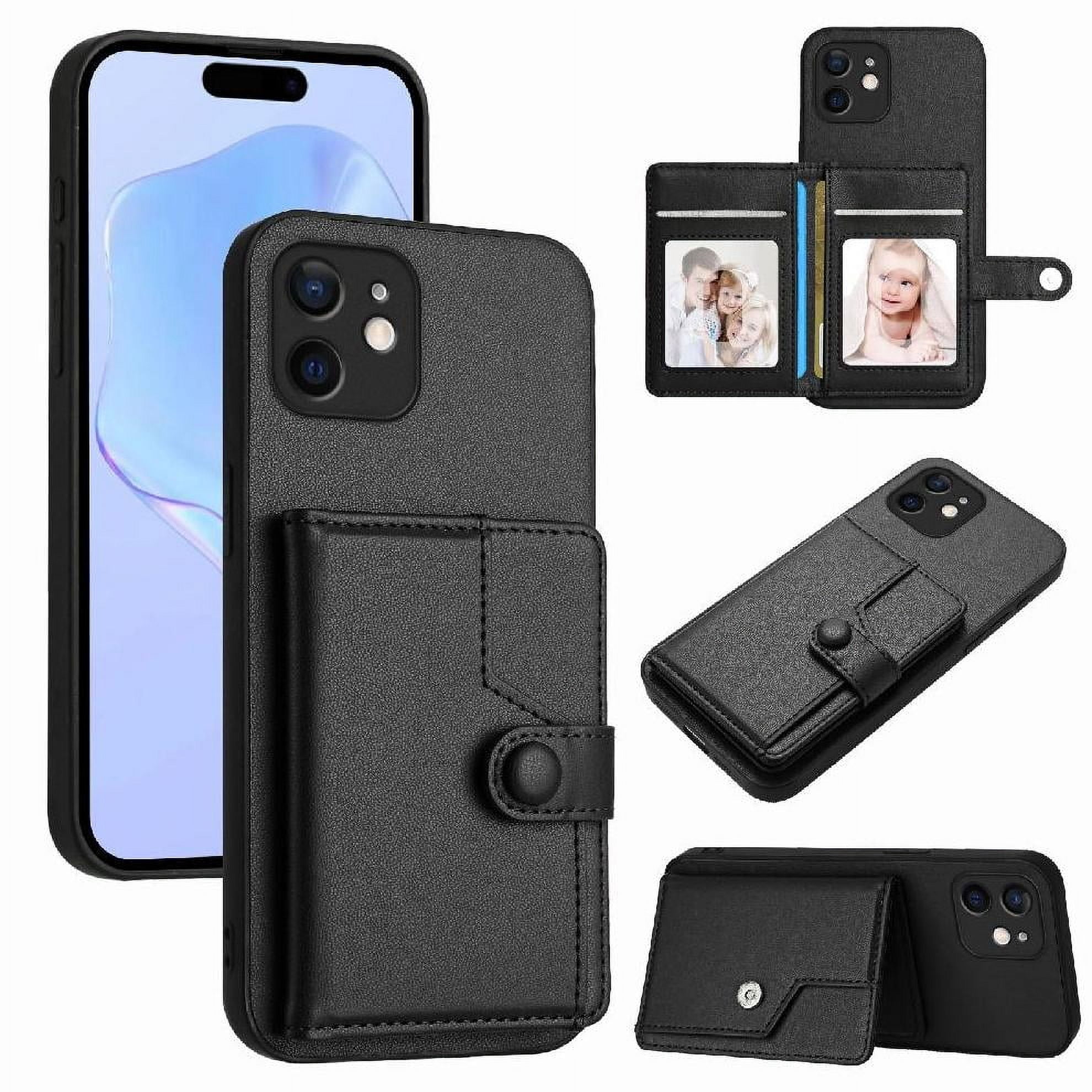 Foxdock Funda Para Iphone 11 Con Bloqueo Rfid - Diseño Elegante Con Cierre De Botón
