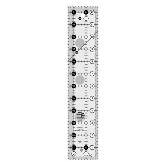 Regla Creative Grids 6 cm × 32 cm Rectangular CGR212