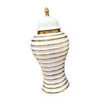 Bothyi - Tarro De Jengibre De Cerámica, Jarrón Accs, Tarro De Almacenamiento De Porcelana Para Mesa De Boda L