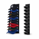 thumbnail image 1 of Organizador Negro 10 Puestos Para Gorras Jockeys Soporte Vertical EOLAND Closet Puerta Pared Exhibidor Almacenamiento Dormitorio, 1 of 7