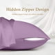 thumbnail image 5 of Funda de almohada de seda INSSL Mulberry Silk para mujer, 20 x 30 cm, color morado, 5 of 7