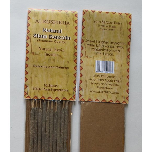 Incienso Auroshikha Siam Benzoin - 10 varillas