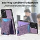 thumbnail image 4 of Funda Billetera con Soporte para Samsung Galaxy S21 Plus Protector Delgado Morado, 4 of 6