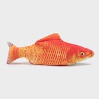 Defensor - Pez De Peluche Con Movimiento Para Gatos Color Salmon