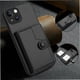 thumbnail image 5 of FOXDOCK Funda para iPhone 13 mini con Bloqueo RFID - Diseño Elegante con Cierre de Botón, 5 of 5