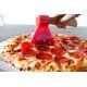 thumbnail image 3 of Cortapizzas bulk buys 21 cm Marrón/Rojo/Plata, 3 of 4