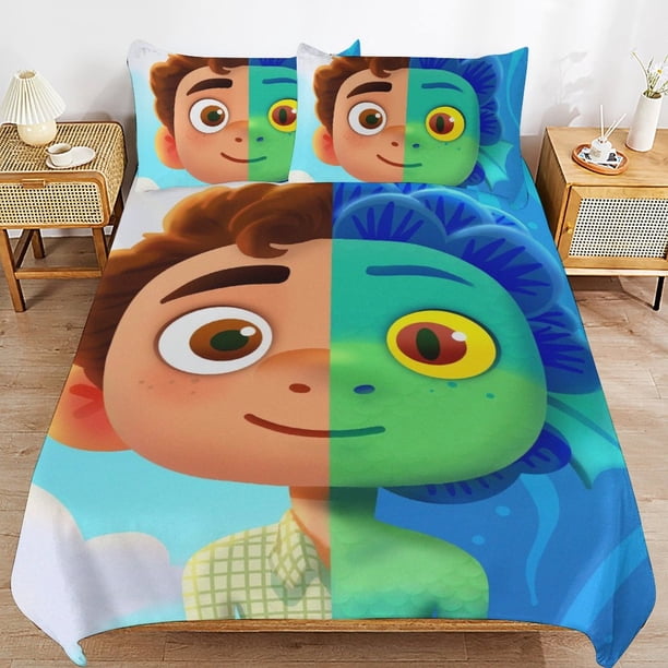 Luca Bed Duvet Cover Microfiber Bedding Sets 3D Printed Lightweight 3 Piece Comforter Sets for Adlut Boys Girls