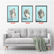thumbnail image 2 of Cuadros Decorativos Escultura Pack X 3 Uds 35x50 Cm C/u, 2 of 2