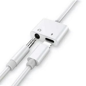 Bazuca - Adaptador Iphone Lightning Para Audífonos Con Carga