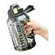 thumbnail image 2 of Botella De Agua Deportiva Gym Fitness + Pajita Unisex 2300ml, 2 of 6