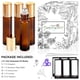 thumbnail image 2 of PrettyCare 4 Pack Amber Glass Oil Roller Bottles for Essential Oils, 2 of 3