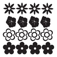 Rienda Libre Graphics - Decomural Flower Group Daisy Floral Set Ws-33273