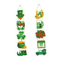 Bothyi - Cartel De Puerta Irlandesa Para Porche Del Día De San Patricio, Para Porche Delantero De Garaje De Vacaciones