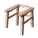 thumbnail image 1 of Asiento De Inodoro Elevado De Madera Taburete De Asistencia Portátil Para Personas Mayores Adultos Mayores 30 Cm Forma De U, 1 of 4