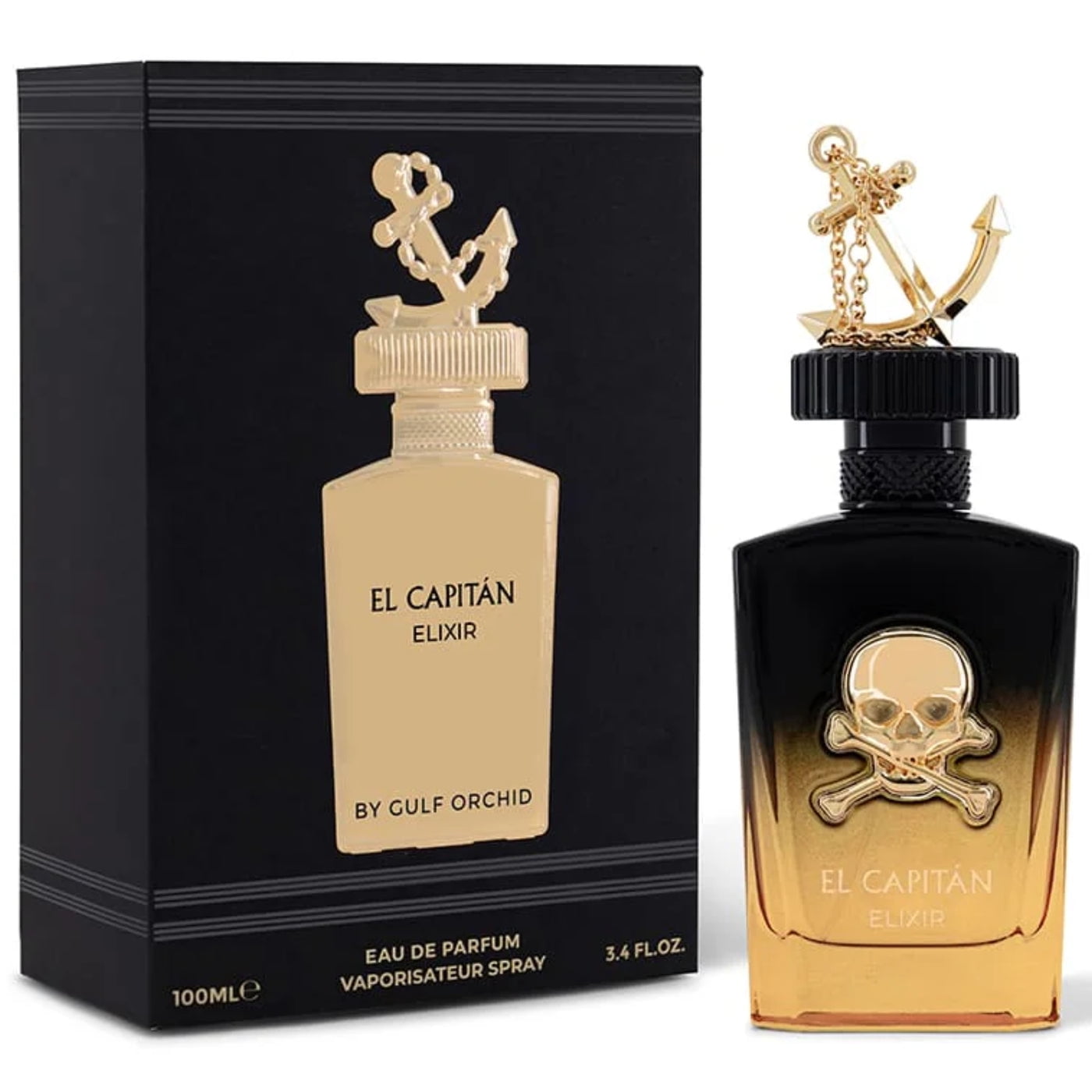 Gulf Orchid El Capitan Elixir Edp 100 Ml Hombre (jean Paul Gaultier Le Male Elixir)