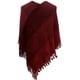 thumbnail image 2 of Poncho Po054 Rojo Mujer, 2 of 2