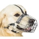 thumbnail image 1 of Bozal de Metal con Canasta de Alambre y Correas de Cuero Ajustables para Perro PetriStor, 1 of 7